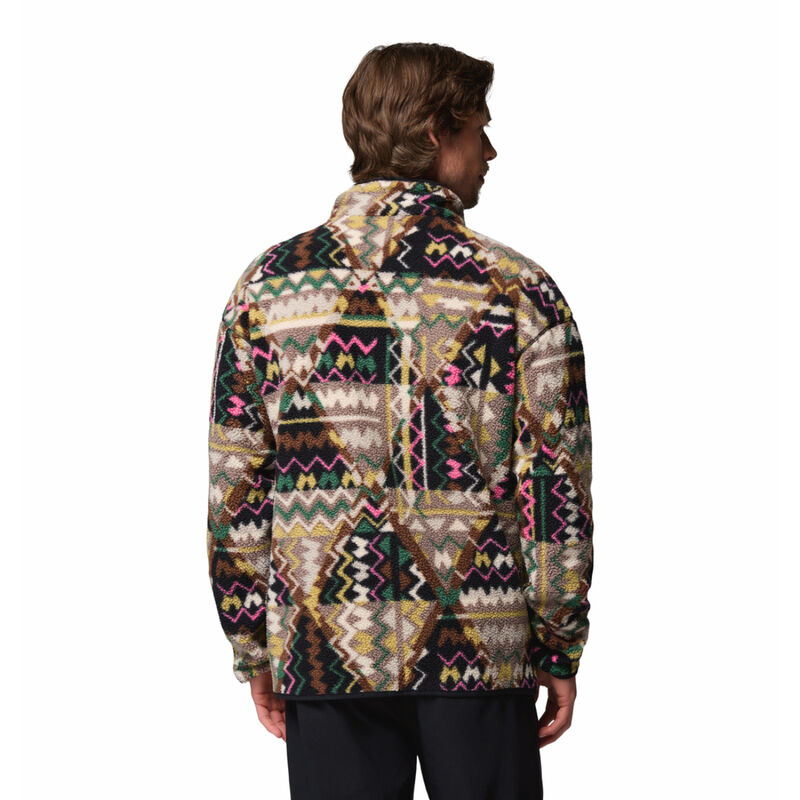 Columbia Helvetia II Printed Half Snap Mens Fleece image number 2