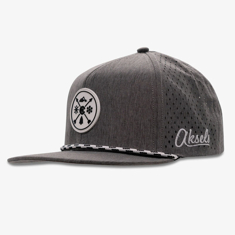 Aksels Colorado Arrow Flat Bill Waterproof Snapback Hat image number 1