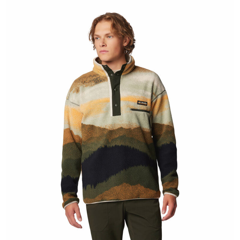Columbia Helvetia II Printed Half Snap Mens Fleece image number 0