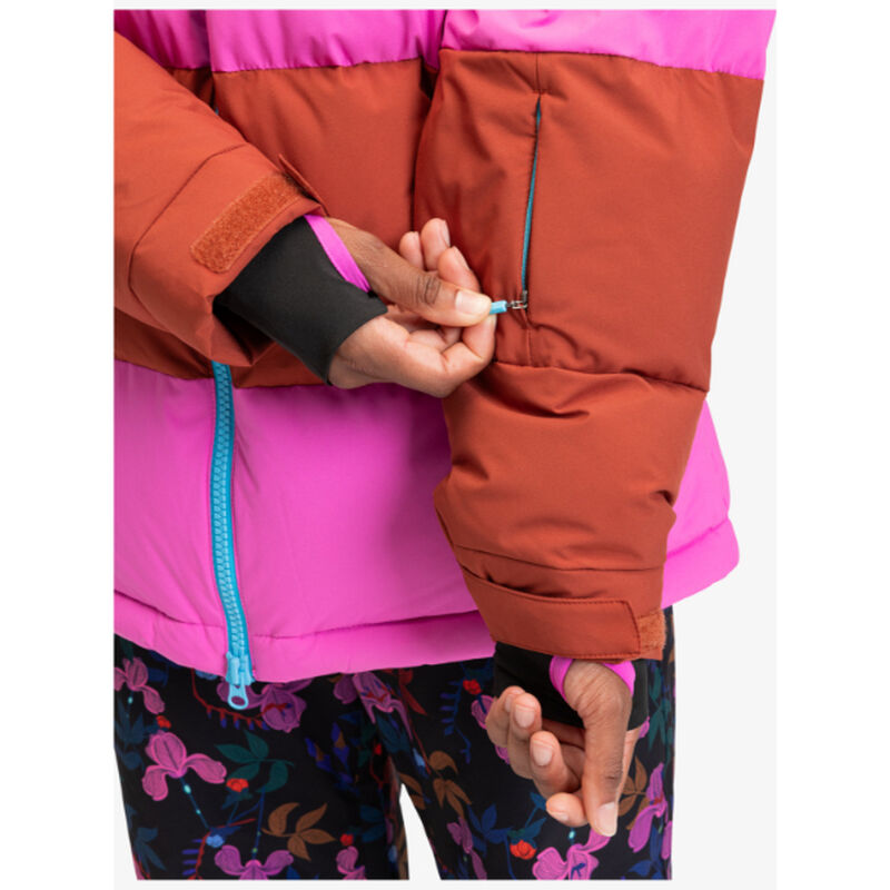 Roxy ROWLEY X ROXY Block Puffer Technical Snow Jacket Womens image number 3