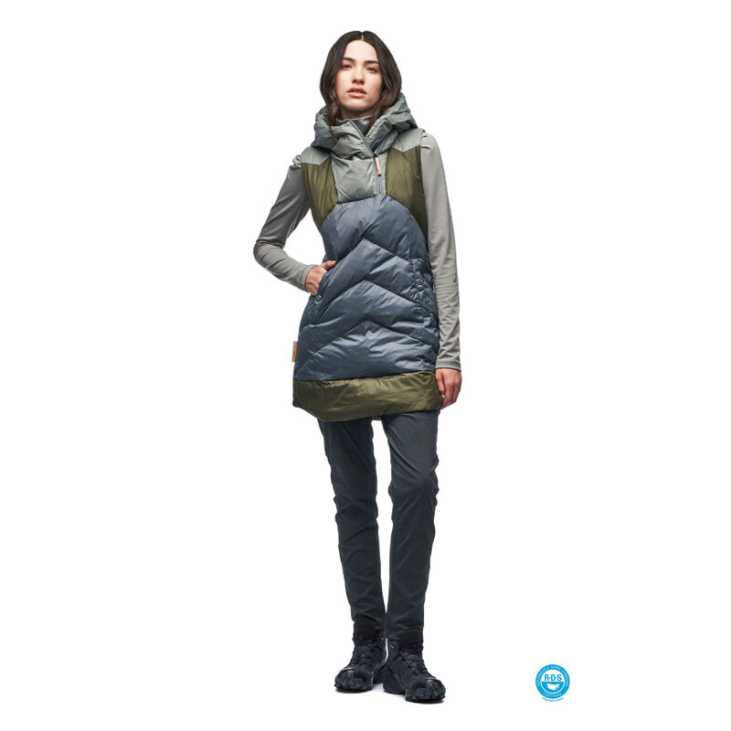 Indyeva Selimut Down Insulated Pullover Vest Womens image number 0