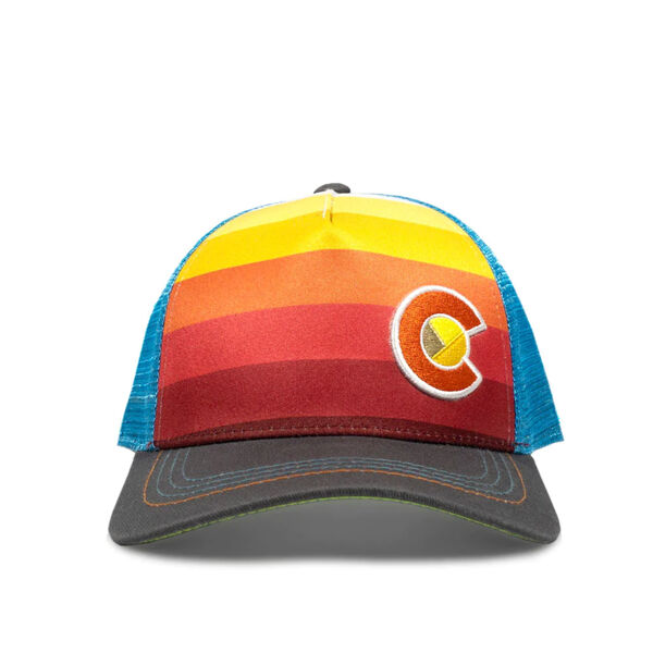 Yocolorado Sunset Fader Trucker Hat Kids