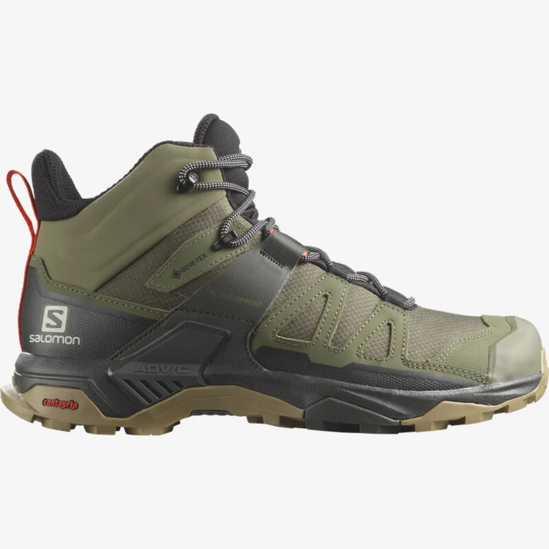 Salomon X Ultra 4 Mid Gore-Tex Hiking Boots Mens image number 2
