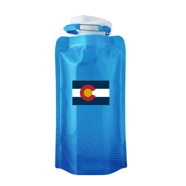 Vapur .5L Wide Mouth Anti-Bottle Colorado Print Waterbottle