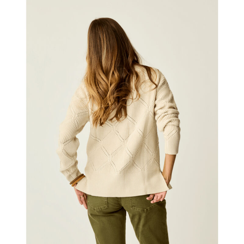 Carve Designs Woodward Allover Sweater Womens image number 1