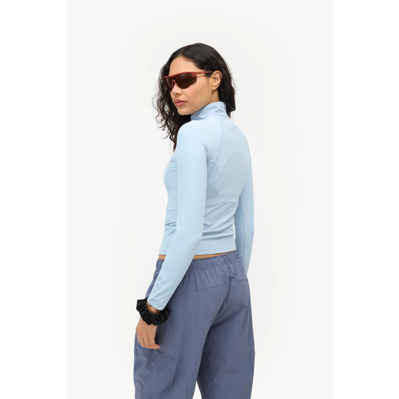 Halfdays Julie Quarter Zip Top Womens image number 2