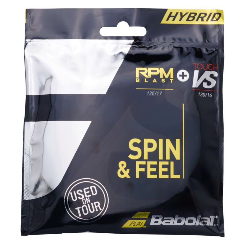 Babolat RPM Blast 125 + Touch VS 130 Tennis String image number 0