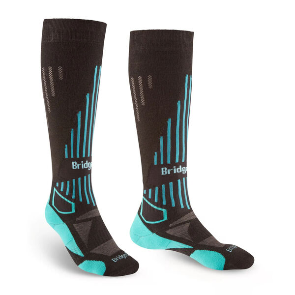 Bridgedale Lightweight Merino Endurance Over the Calf Ski Socks Womens