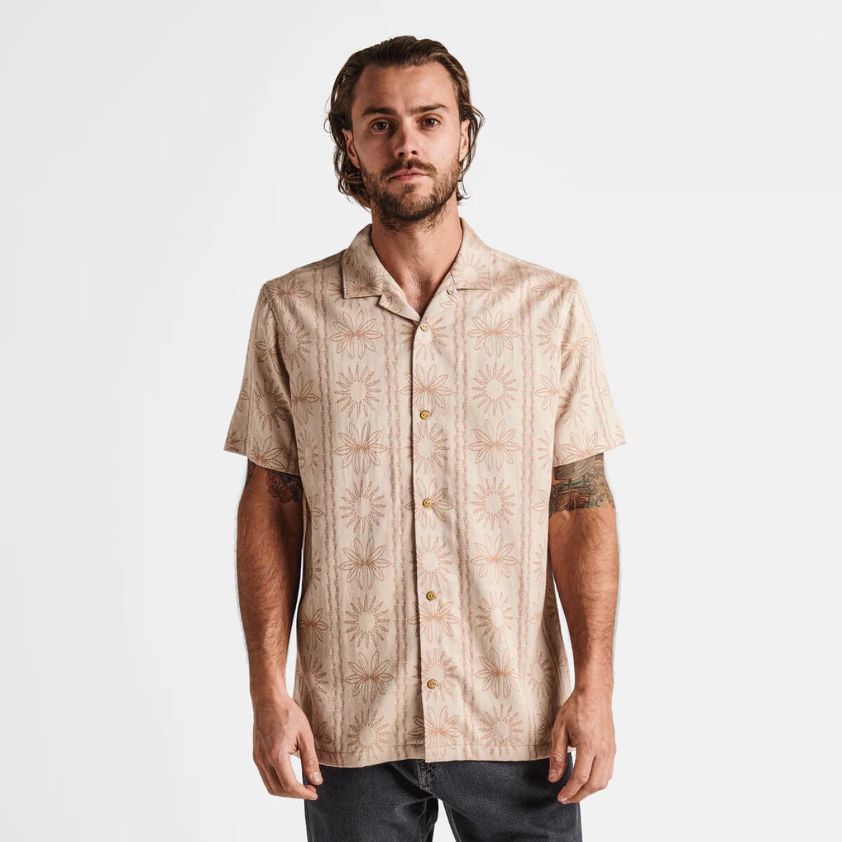 Roark Gonzo Camp Collar Shirt Mens | Christy Sports