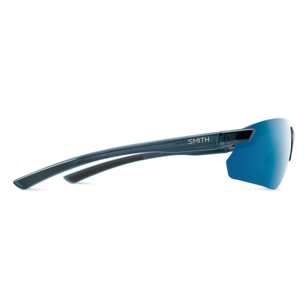 Smith Parallel 2 Sunglasses Crystal Mediterranean + Polarized Blue Mirror Lens