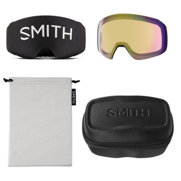 Smith 4D MAG S Goggles + ChromaPop Sun Red Mirror Lens