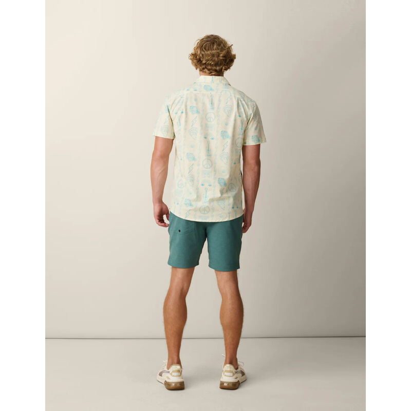 Baja Llama Backstage Pass Button Up Shirt Mens image number 3