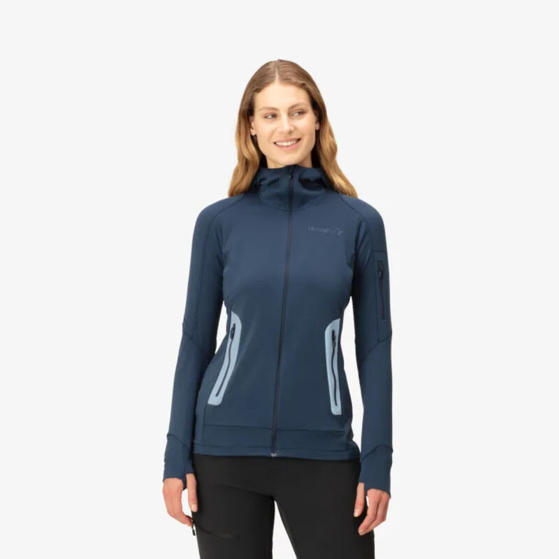 Norrona Falketind Power Grid Hood Womens image number 2