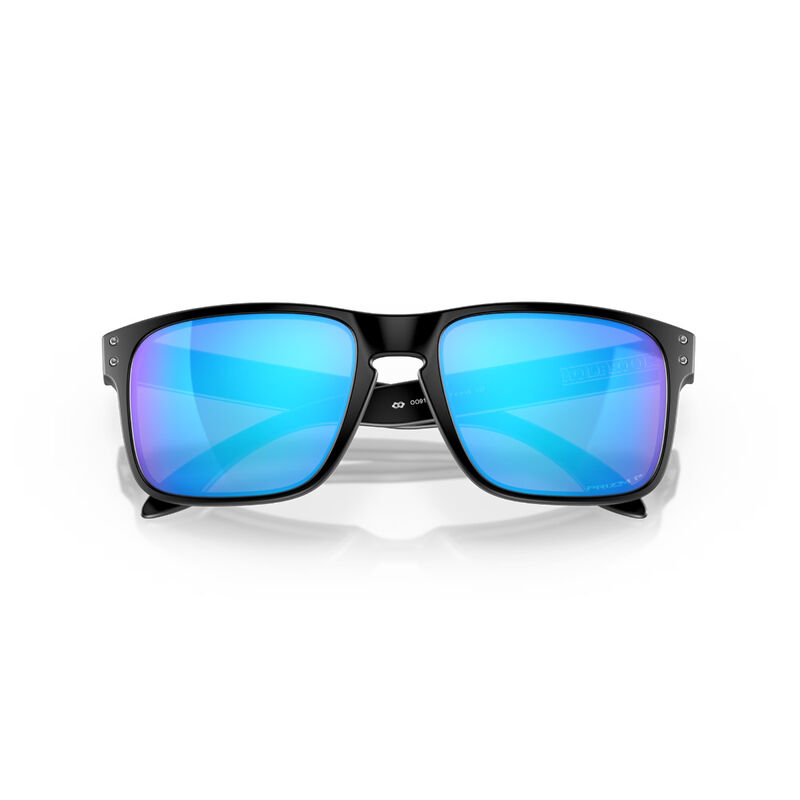 Oakley Holbrook Sunglasses Matte Black/Prizm Sapphire Polarized image number 4