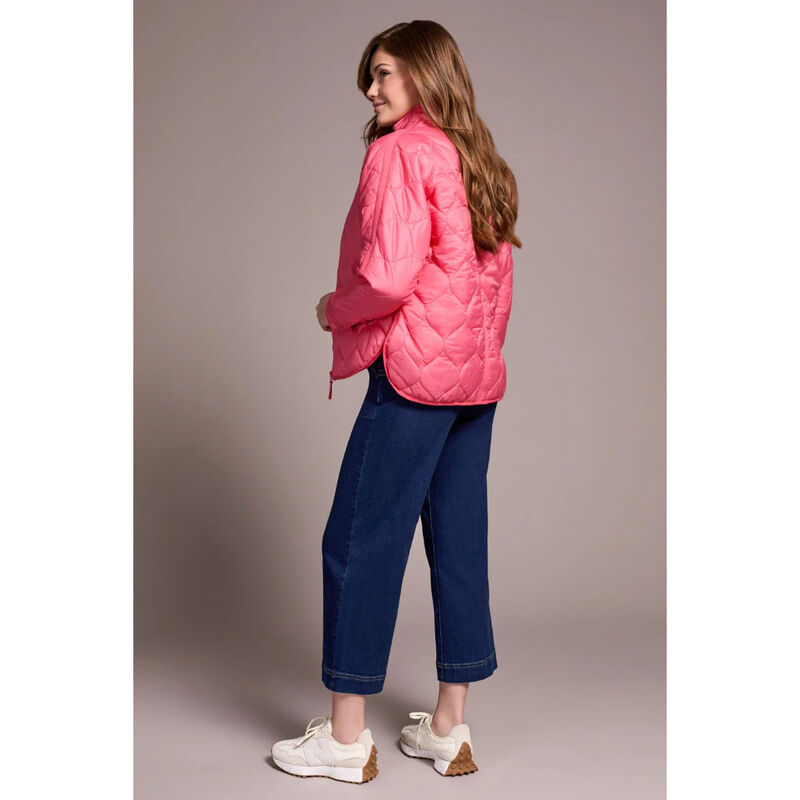 Tribal Lightweight Drop Shoulder Quilted Puffer Jacket Womens image number 1