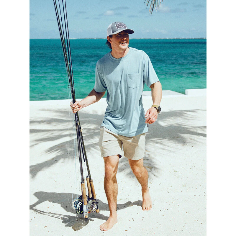 Free Fly Bamboo Flex Pocket Tee Mens image number 3