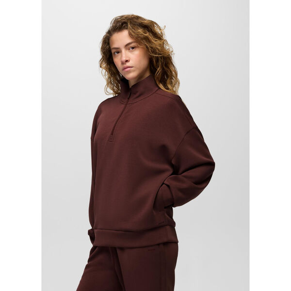 prAna Shea Soft Relaxed Half Zip Womens