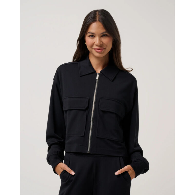Travis Mathew Friday Doubleknit Utility Jacket Womens image number 0