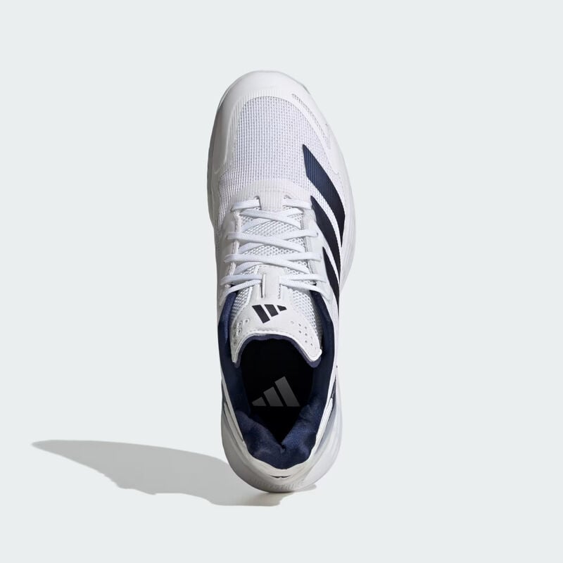 Adidas Defiant Speed 2 Tennis Shoes Mens - White/Dark Blue image number 1