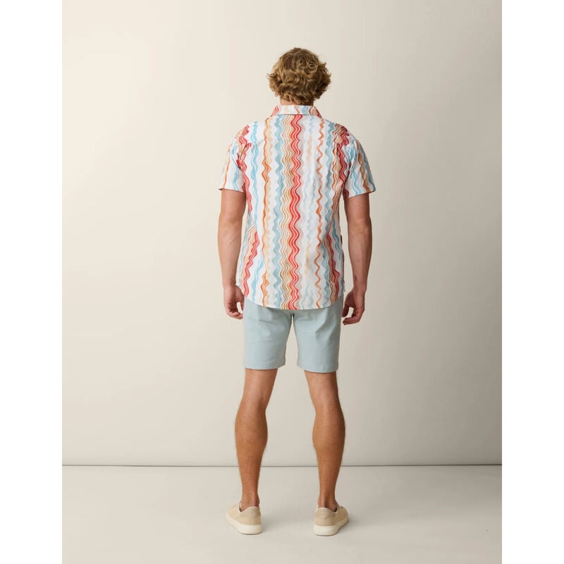 Baja Llama Cross Your Waves Button Up Shirt Mens image number 4
