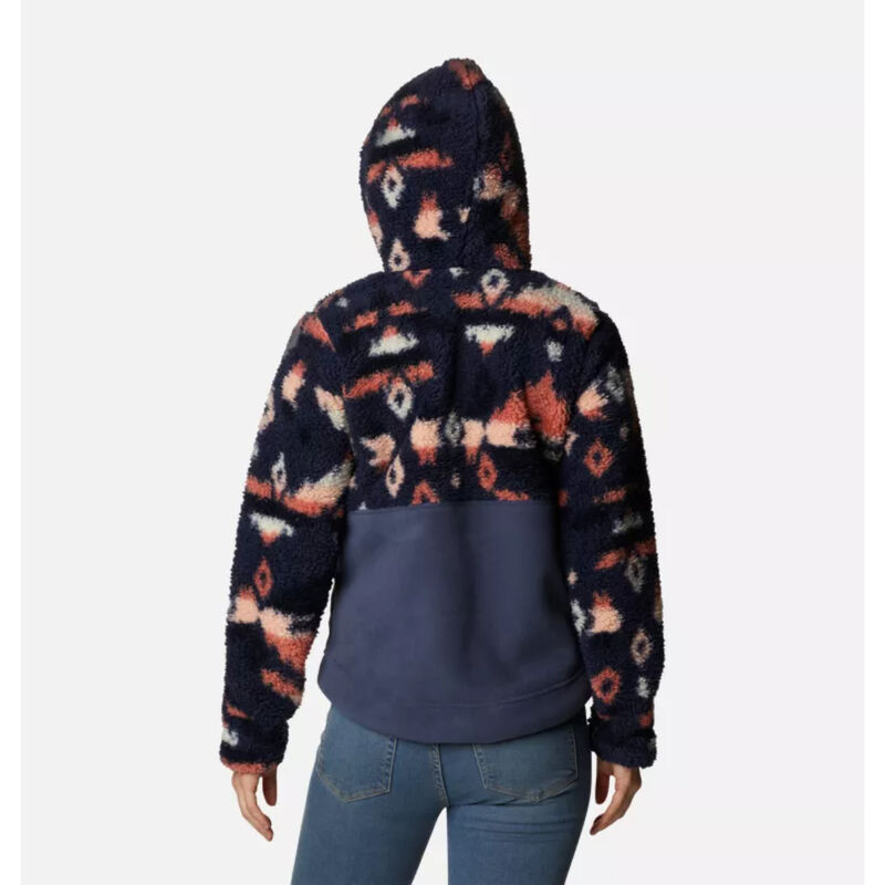 Columbia Winter Pass Sherpa Hooded Full-Zip Fleece Jacket Womens image number 1