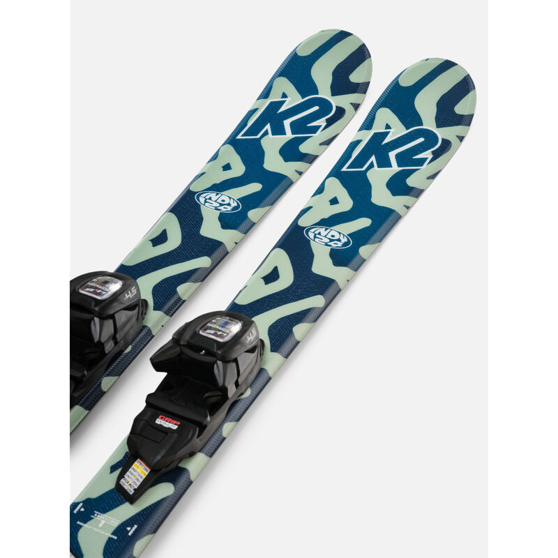 K2 Indy W/4.5 System Skis 124CM Juniors image number 3