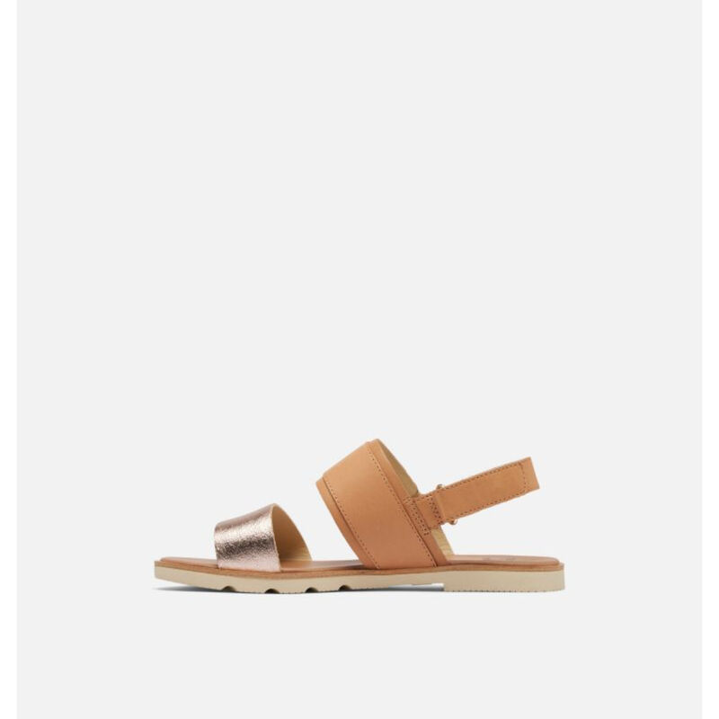Sorel Ella III Slingback Flat Sandals Womens image number 2