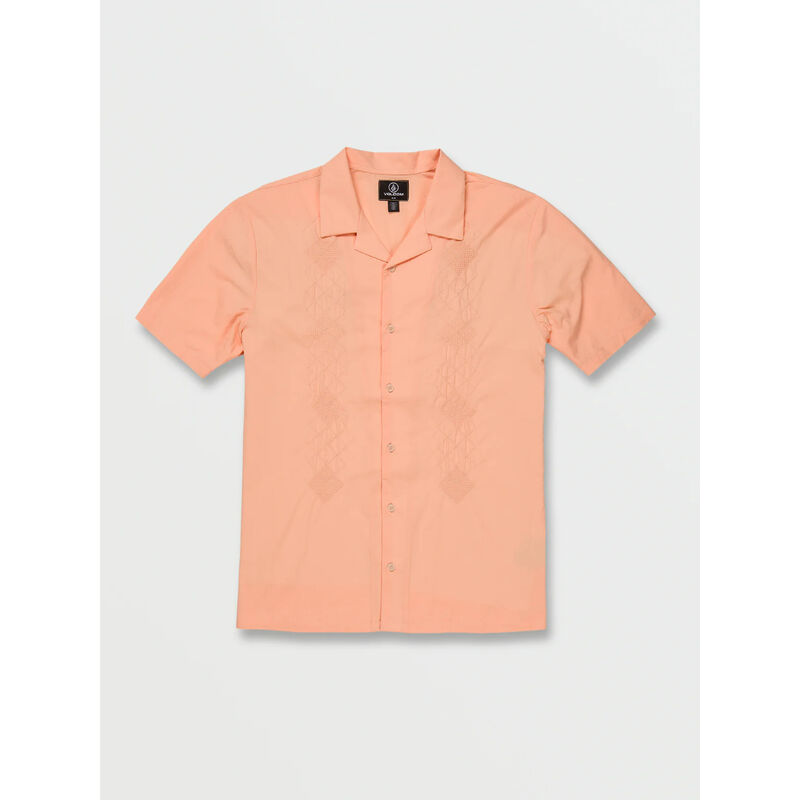 Volcom Baracostone Short Sleeve Shirt Mens image number 0