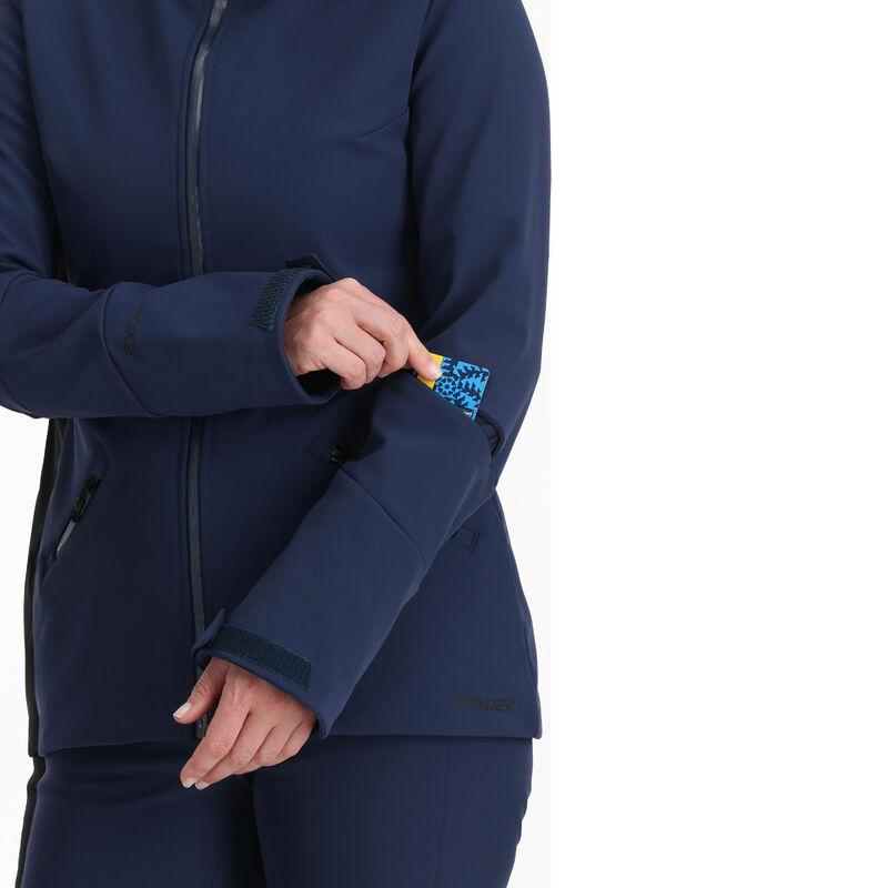 Spyder Glacial Softshell Jacket Womens image number 4