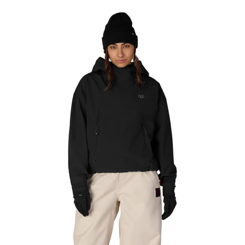 686 Waterproof Team Crop Hoodie Womens image number 0
