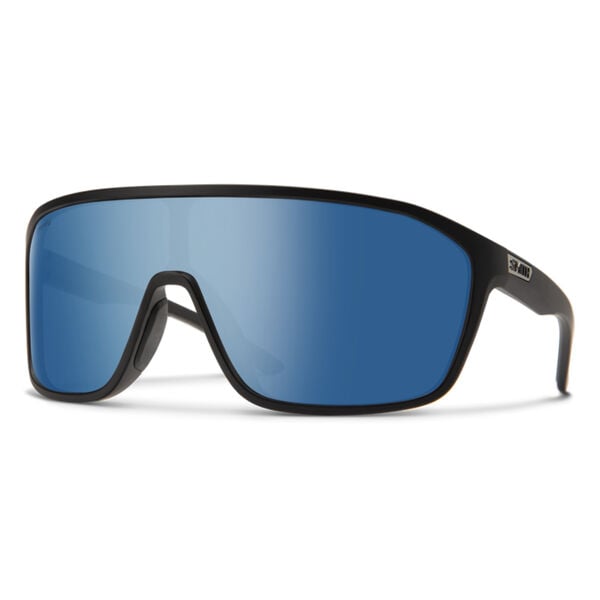 Smith Boomtown Sunglasses + ChromaPop Polarized Blue Mirror Lens