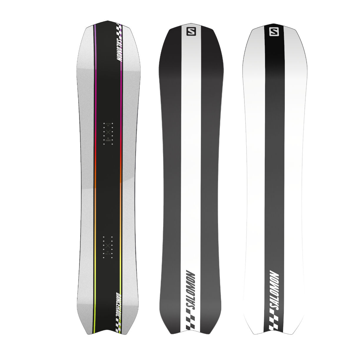 SALOMON (サロモン) スノーボード 153cm カーキ ステッカー