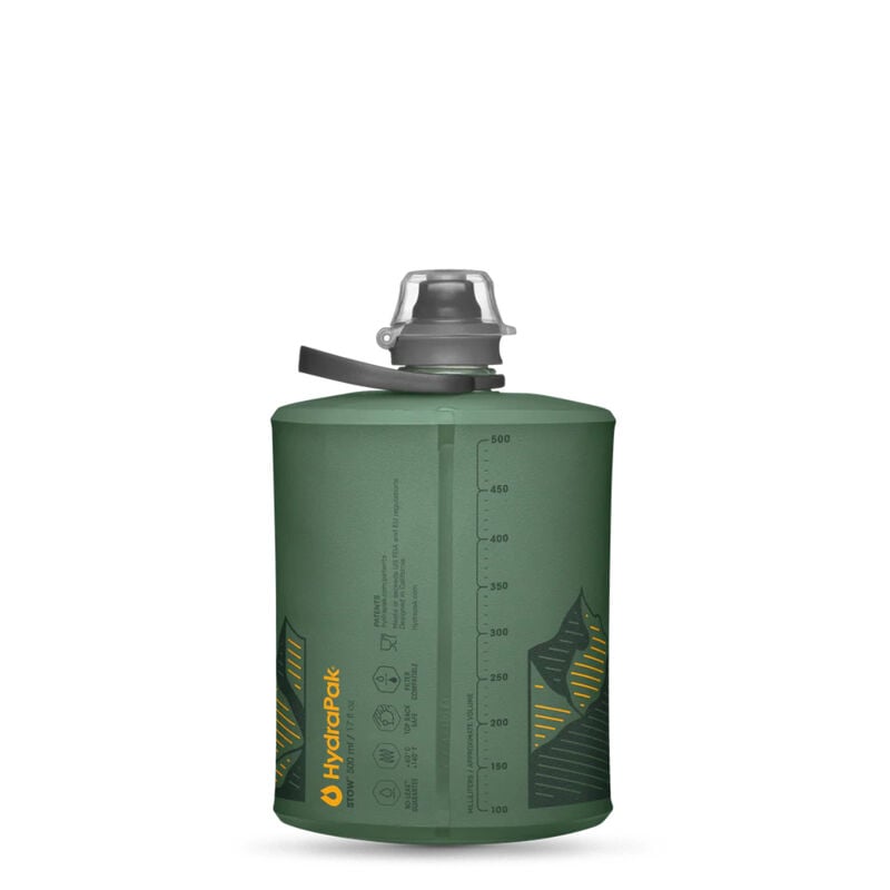 HydraPak Stow 500ML Flexible Water Bottle image number 2