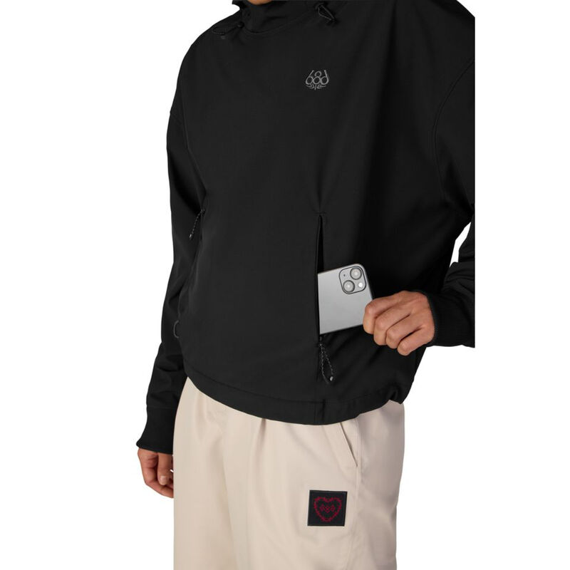 686 Waterproof Team Crop Hoodie Womens image number 3