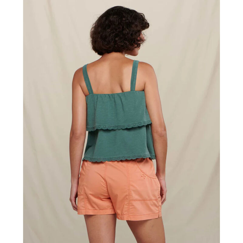 Toad&Co Primo Tiered Eyelette Tank Womens image number 1