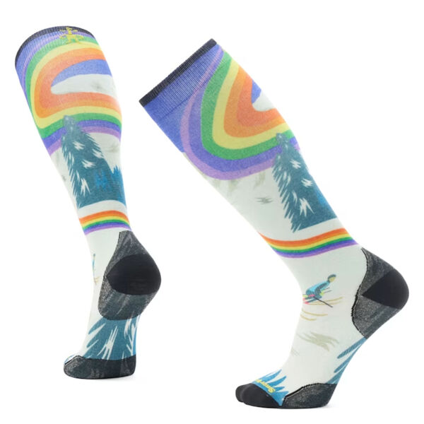Smartwool Rainbow Trails Print Over The Calf Socks