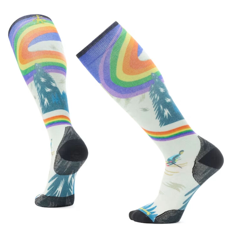 Smartwool Rainbow Trails Print Over The Calf Socks image number 0