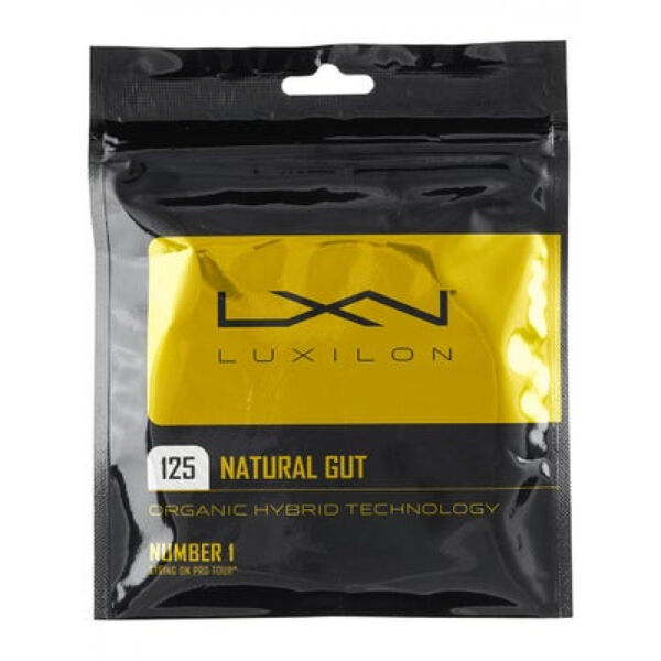 Luxilon Natural Gut Tennis String 17 gauge Set