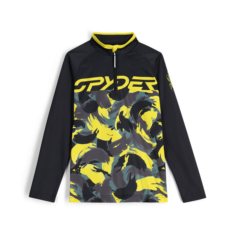 Spyder Camo Half Zip Junior Boys image number 0