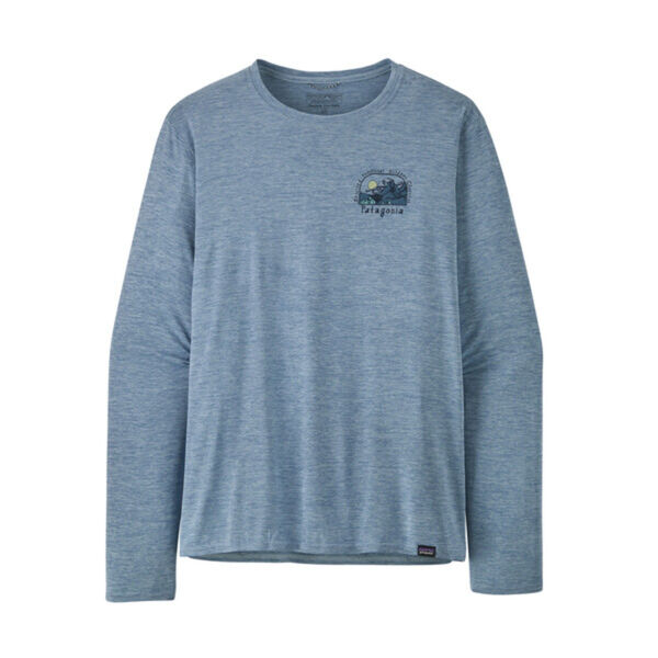 Patagonia Long Sleeve Capilene Daily Graphic Shirt Mens