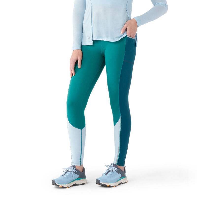 Smartwool Active Fleece Colorblock Tight Womens image number 1
