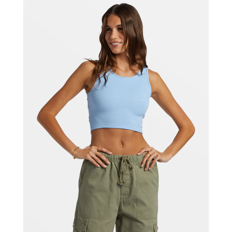 Roxy Good Keepsake Crop Tank Top Womens image number 0