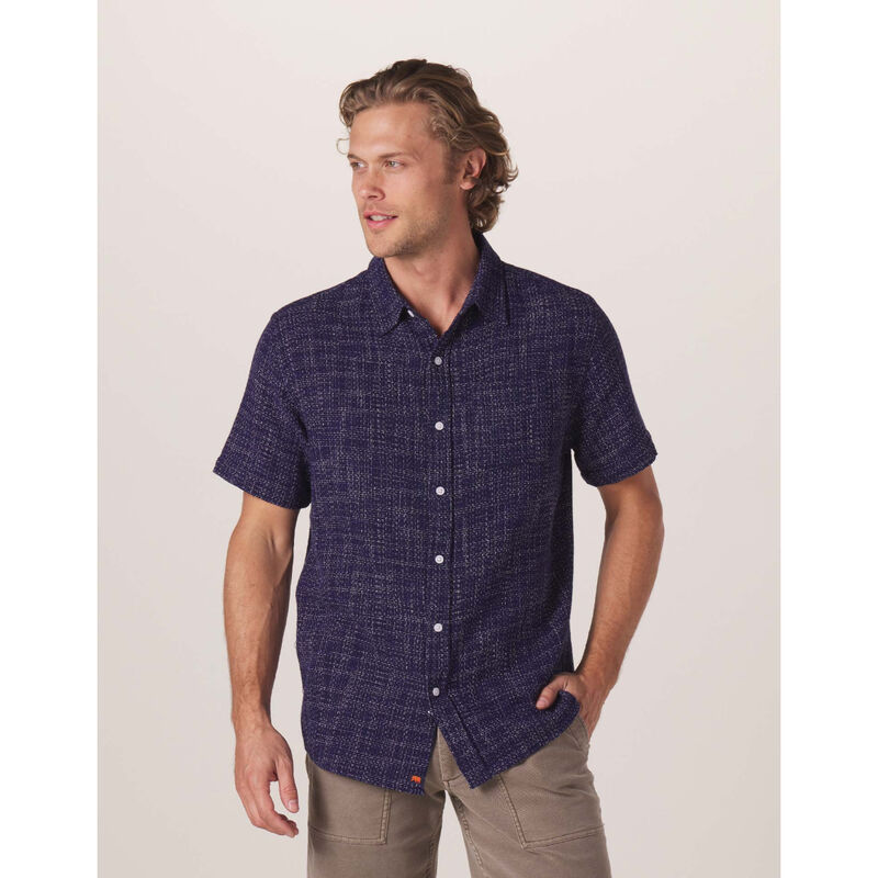 The Normal Brand Freshwater Short-Sleeve Button Up Mens image number 1