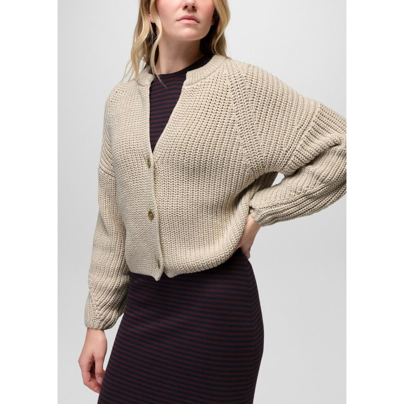 prAna Sunday River Short Cardigan Womens image number 4