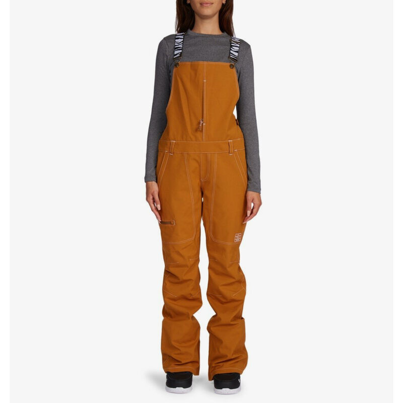 DC Collective Shell Snow Bib Womens image number 0