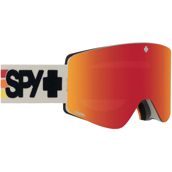 Spy Marauder Goggles + Happy Bronze with Red Mirror Lens