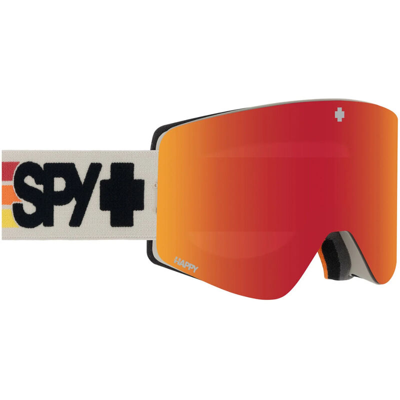 Spy Marauder Goggles + Happy Bronze with Red Mirror Lens image number 0