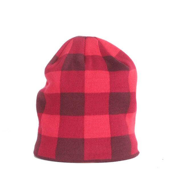 Locale Buffalo Plaid Merino Wool Beanie