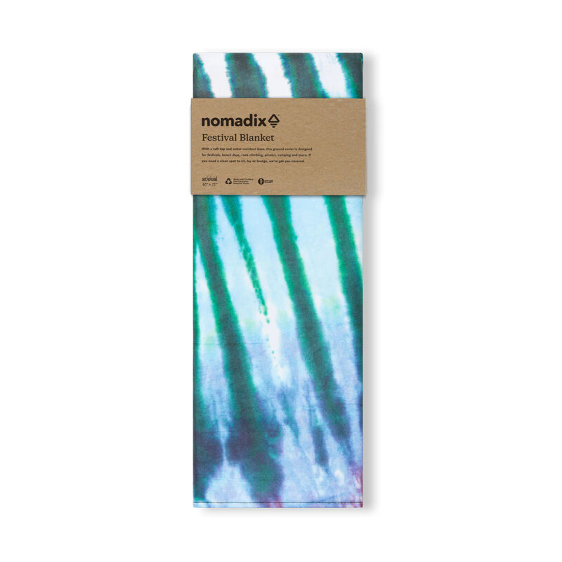 Nomadix Festival Tie-Dye Multi Blanket image number 1
