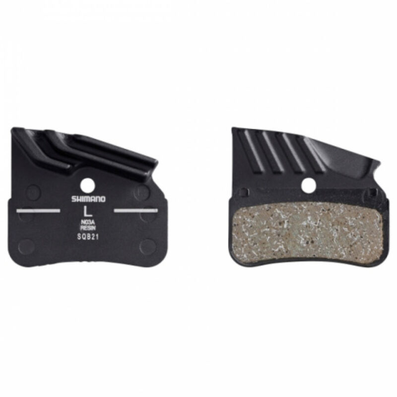 Shimano N03A Finned Resin Disc Brake Pads image number 0